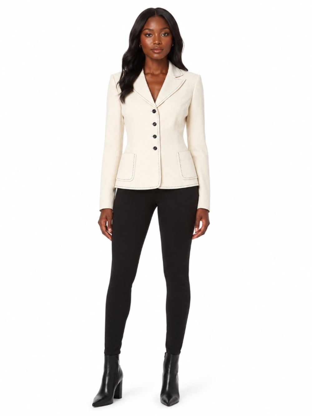 Tahari Arthur S. Levine Size 4 Tailored Blazer